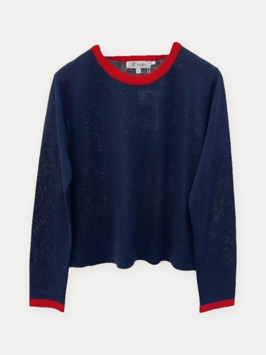 Frances pull navy