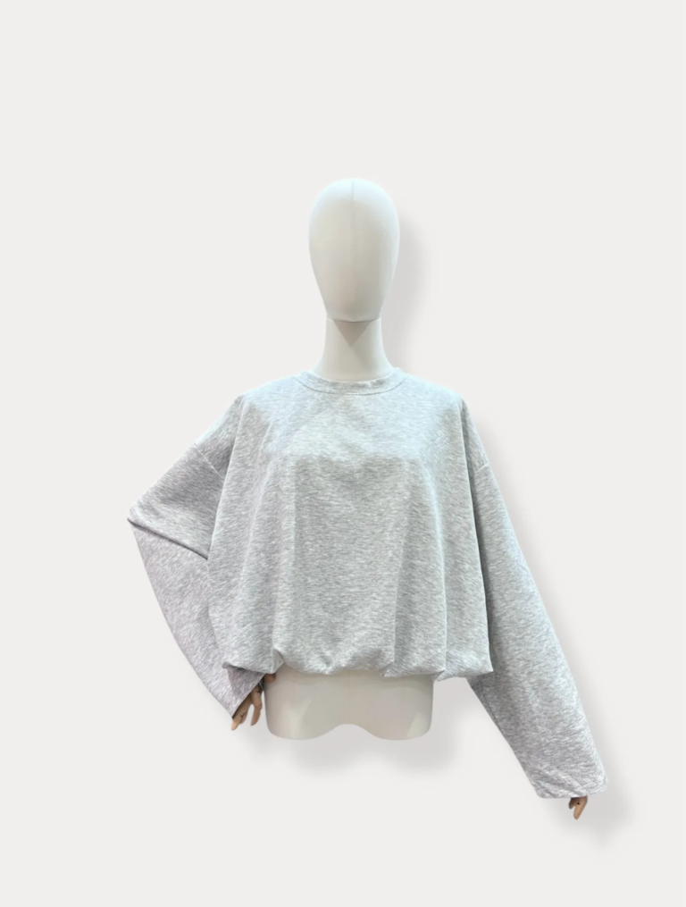 Poppy sweater white melange
