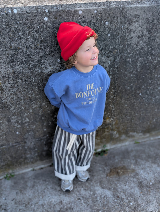 Twosome striped pants black