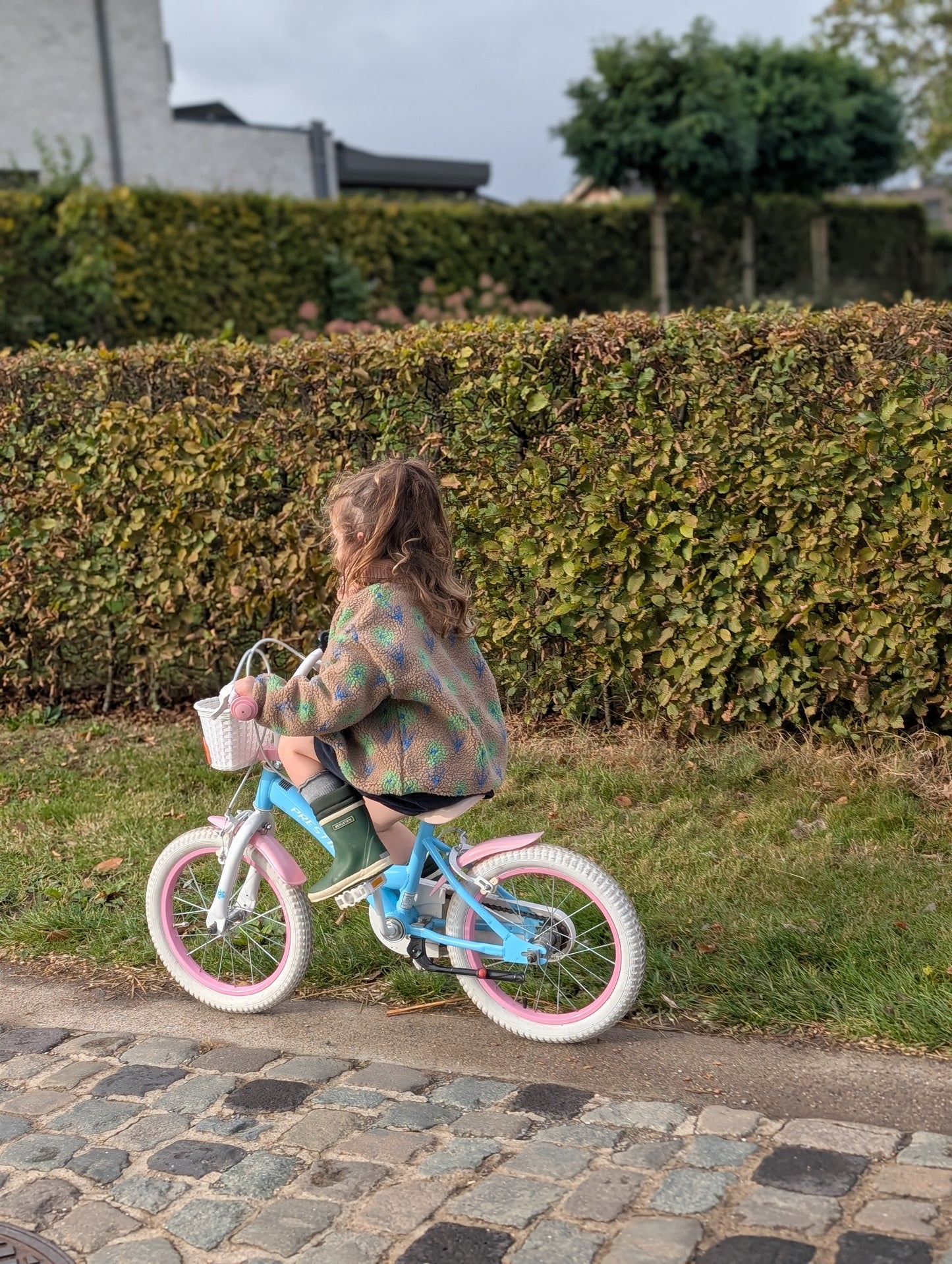 Flower fleece jacket