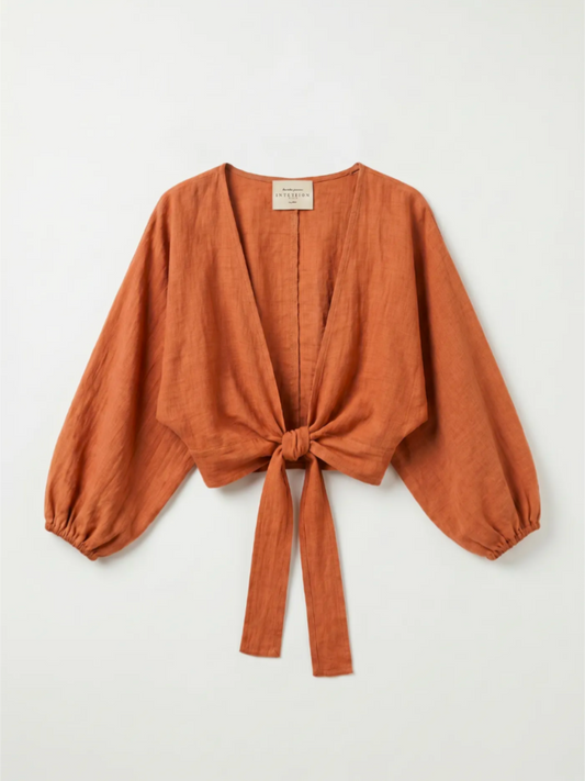 Cece blouse rust