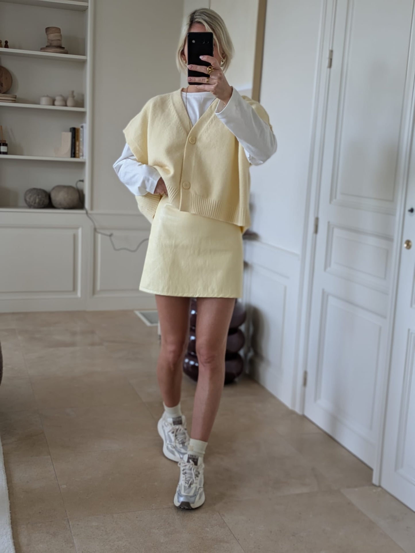 Frances yellow skirt